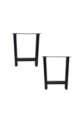 CVTdesign Bank Ayağı Ev Ofis İş Yeri Kütük Orta Sehpa Ayağı Metal Ayak