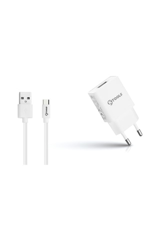 Ktools Lıfe 2.4A 1Usb Type C Seyahat Sarjı 12W / 2