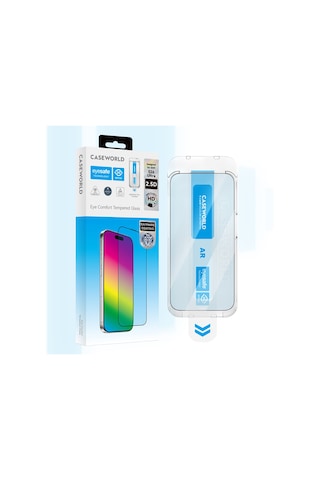 Galaxy Uyumlu S26 Ultra Caseworld Applicator Seri 2.5d Eyesafe Mavi Işık Teknolojili 0.25mm Ekran Koruyucu