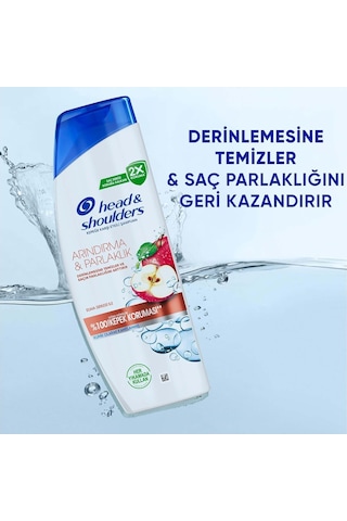 Head & Shoulders Arındırma Ve Parlaklık Kepeğe Karşı Etkili Şampuan 330ml