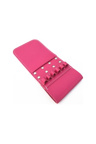 Aubyhe 6 Ok Depolayan Deri Mikrofiber Ok Çantası - Hızlı Erişim, Güvenli Sabitleme, Outdoor Okçuluk Antremanı İçin Pembe