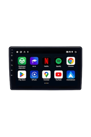 Citroen C2 2004-2009 Android Multimedya Carplay Android Auto Navigasyon Kameralı 6gb Ram 64gb 9"