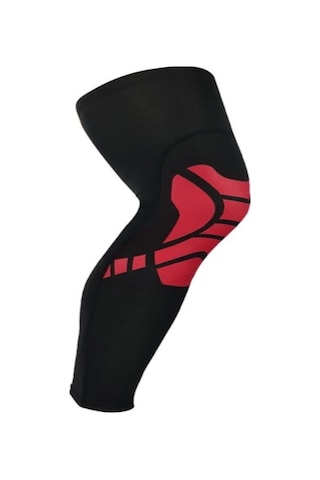 Geeksen Basketbol İçin Yazlık İnce Nihai Knee & Bacak Koruması - Siyah - M Bedeni - Nefes Alıcı Kumaş Hareketi Engellemez Siyah