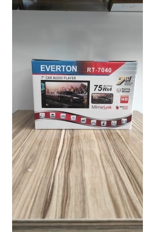 Everton RT-7040 Görüntülü Dabul 7 inç Ekran Full oto teyp
