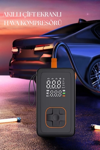 150psı Taşınabilir Kablosuz Şişirme Pompası Bisiklet-araba-motosiklet-top Sişirme Pompası Siyah