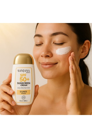 Sanjana Beauty Güneş Koruyucu Krem SPF50+ 50 ML