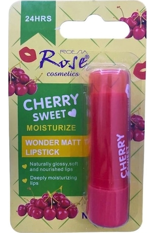 Yoğun Etkili Dudak Koruyucu Nemlendirici Balm Kiraz Çilek Çikolata 3lü Set Diğer Çok Renkli