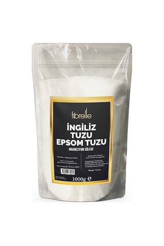 Fibrelle İngiliz Tuzu Epsom Tuzu 1 KG