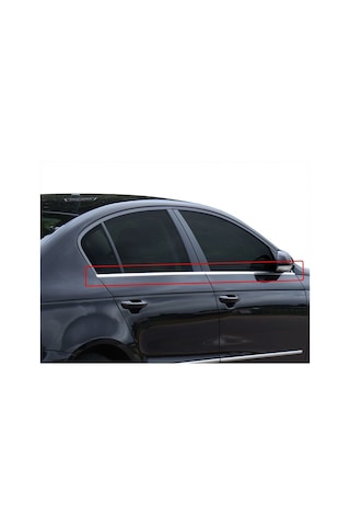 Volkswagen Passat 3C B6 Cam Çıtası 4 Prç  Krom 2005-2011