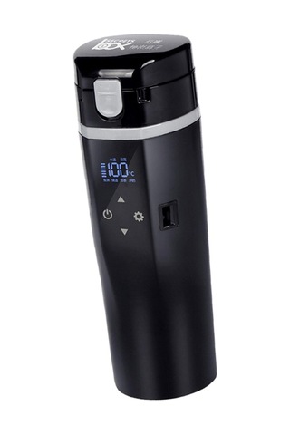 Suntek 12V 24V  Dijital Ekran Plastik Kapak Elektrikli Su Isıtıcısı