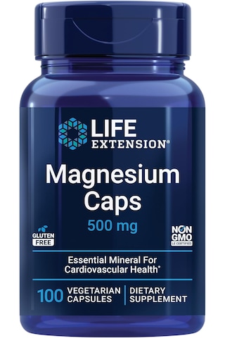 Life Extension Magnesium 500 Mg Magnesium Oxide Citrate And Succi