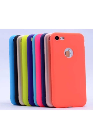 Apple Uyumlu iPhone 7 Kılıf Soft Mat Premier Case