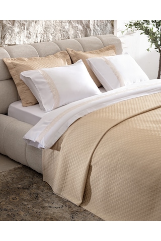 Madame Coco Somme 7 Parça Çeyiz Seti - Bej Ekru