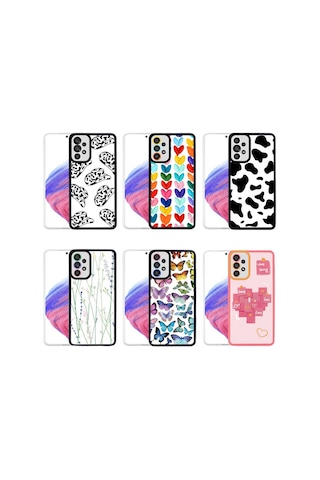 Galaxy Uyumlu A13 4g Kılıf Tchs M-fit Desenli Kapak - Love Story No2 Love Story No2