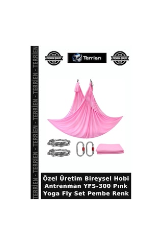 Özel Üretim Bireysel Hobi Antrenman Yfs-300 Pınk Yoga Fly Set Pembe Renk