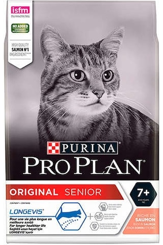 Purina Pro Plan Senior Somonlu 7+ Yaşlı Kedi Maması 3 KG