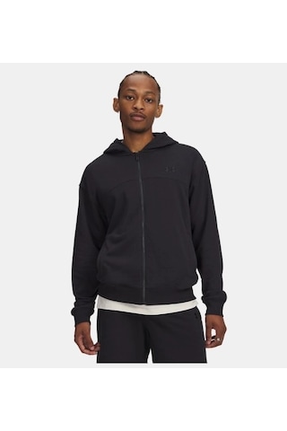 Under Armour Ua Rival Lightweight Erkek Fermuarlı Ceket 6009346-001 Siyah