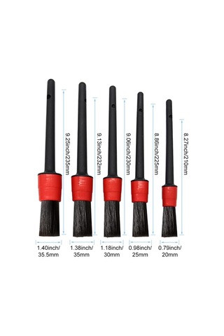 Oto Detay Fırçası, Araba Temizleme Fırçası, Islak Ve Kuru Kullanı