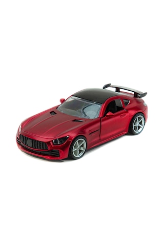 Oyuncak Metal Mercedes Gtr Kırmızı Çek Bırak 12 Cm