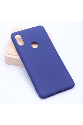 Xiaomi Mi 6x Kılıf Esnek Yapılı İnce Slim Silikon Kapak Ryc/premier Lacivert