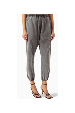 Sweatpants - Organik Pamuk - Esnek Bel - Yan Cepler - Acne Studios Siyah