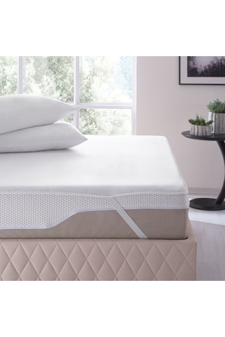 Puffy Semmy Su Geçirmez Lastikli Alez (160X200 Cm) Beyaz