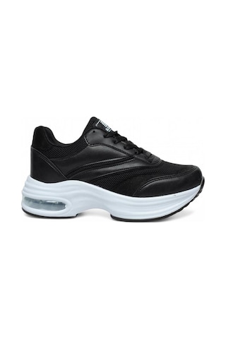 Celira Drk Siyah Fileli Kadın Sneaker Spor Ayakkabı Siyah