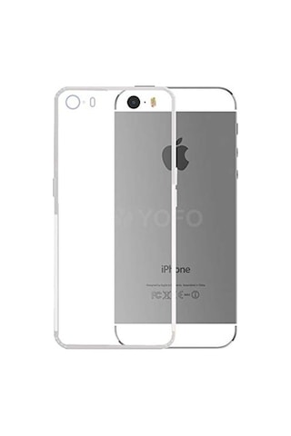 Kvy Apple Uyumlu iPhone 5 Kamera Korumalı Süper Silikon Kılıf