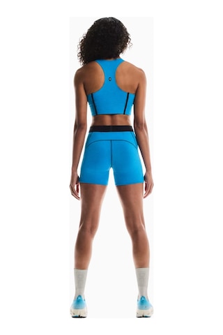 On Pace Tights Short Cleancloud Kumaşlı Kadın Koşu Taytı Mavi