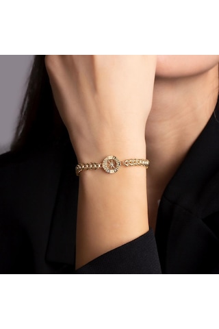 Altın Pusula Bileklik BL0050 Sarı Altın