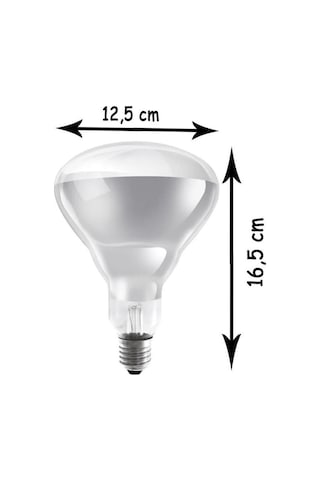 Osram Ledvance 250w Şeffaf Infrared Isıtıcılı E27 Duylu Halojen Ampul 2 Adet