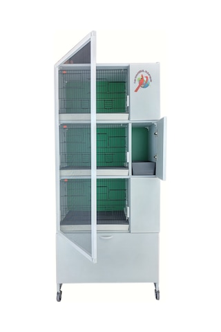 İstanbul Kafes Model 3Dy Pvc Kuş Dolabı