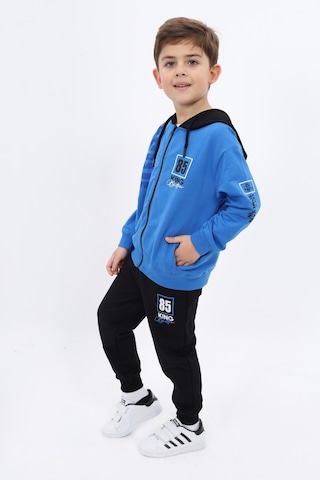 Toontoy Erkek Çocuk Baskılı Eşofman Takım Saks