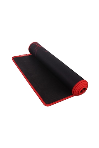 Kırmızı Desenli 70 X 30cm Oyuncu Mousepad 001