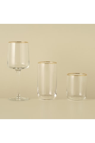 Bella Maison Premium Bardak-kadeh Seti 36'lı Gold Gold