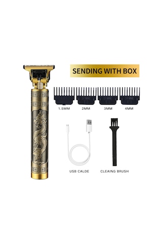 Vkemall Şarjlı Erkek Tıraş Makinesi - Saç Kesimi Ve Sakal Şekillendirme İçin Pratik Ve Güvenli Seçenek