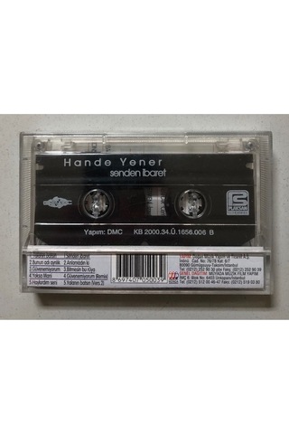 Hande Yener Senden İbaret Kaset Orjinal Dönem Baskı