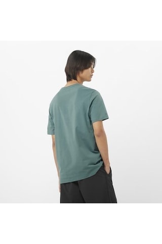Salomon Bıg Logo Tee M North Atlantic// Erk T-shırt Lc2526700 Gri