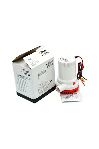 Honeybeeshop 24v 1500gph 12v 24v Otomatik Drenaj Pompası 1500gph 2000gph Elektrikli Denizaltı Su Pompası Tekne Sump Pompası Abs Malzemeli