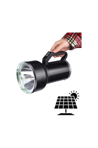Gt Led Taşınabilir Güneş Solar Ledli Fener Wt-415