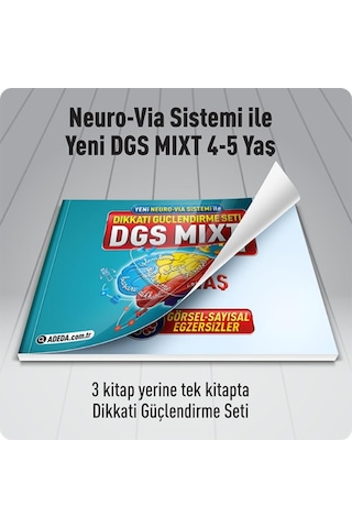 Adeda Dikkati Güçlendirme Seti Mixt 4-5 Yaş