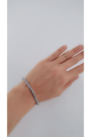 Kadın Su Yolu Kararmaz Baget Bileklik Çok Renkli