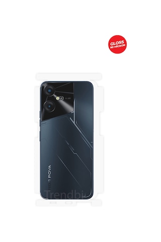 Tecno Pova Neo 3 Arka Ve Yan Koruyucu Tpu Film