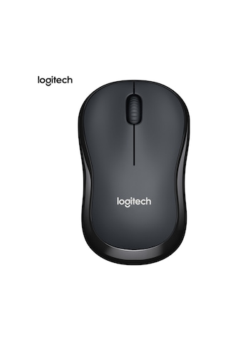 Monyee Logitech M220 Kablosuz Ofis Fare - Sessiz, Simetrik Tasarım, 10m Alım Mesafesi, Usb Alıcı, Gri Optik