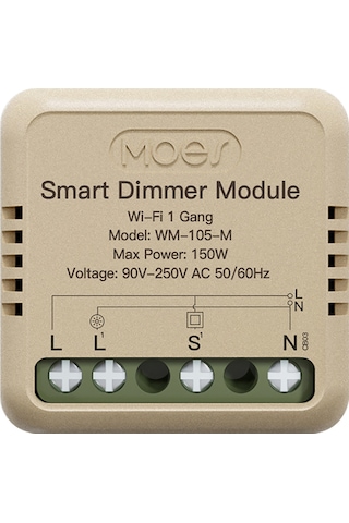 Maiyame "tuya Wifi Akıllı Dimmer Anahtarı - Uzaktan Kontrol, Ses Komutu Ve Karartma Özelliği İle Ev Otomasyonu"