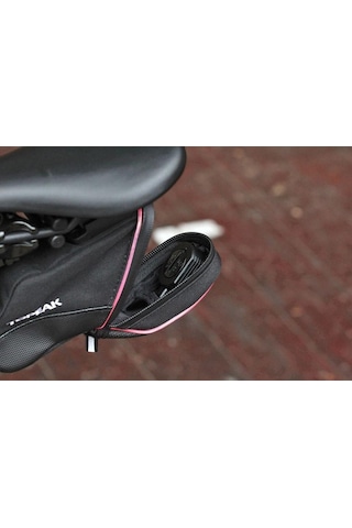 Topeak Aero Wedge İglow Medium Led Işıklı Sele Altı Çanta Siyah