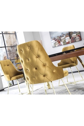 Stile Bolero Sandalye Sarı