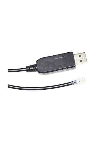 Ft232rl Usb - Rs232 Rj11 Rj9 4p4c Seri Kablosu, Pc'ye Montajın El Denetleyicisi İçin Seri Kablosu Kontrol Kable 5m