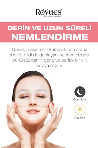 Royues Şeffaflaşan Kolajen Yüz Maskesi 34 G