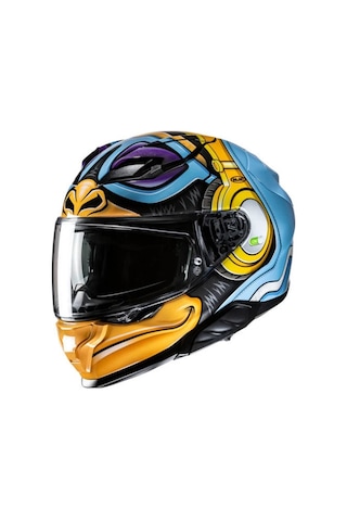 Hjc F71 Monkey Dj Mc23 Kapalı Motosiklet Kaskı Çok Renkli